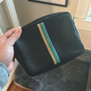 Clare V Midi Sac Black Stripe